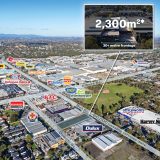 HIGH EXPOSURE LANDHOLDING WITH DUAL STREET FRONTAGE